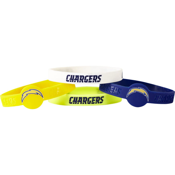 CHARGERS SILICONE BRACELET (4-PACK)