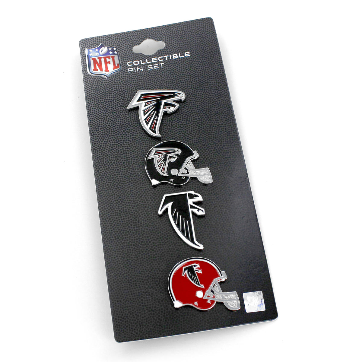 Atlanta Falcons Logo / Helmet Evolution Pin Set