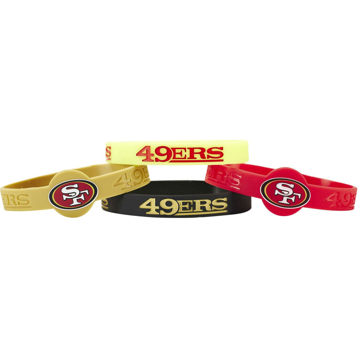 BENGALS SILICONE BRACELETS (4-PACK)