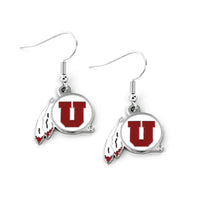 UTAH UTES DANGLER EARRINGS