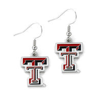 TEXAS TECH DANGLER EARRINGS