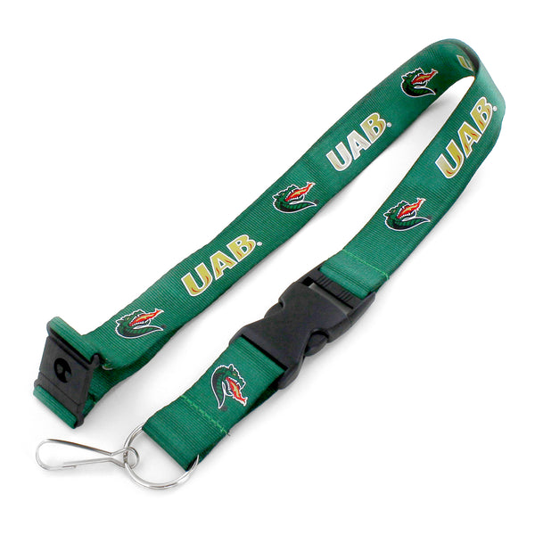ALABAMA BIRMINGAHM (GREEN) TEAM LANYARD