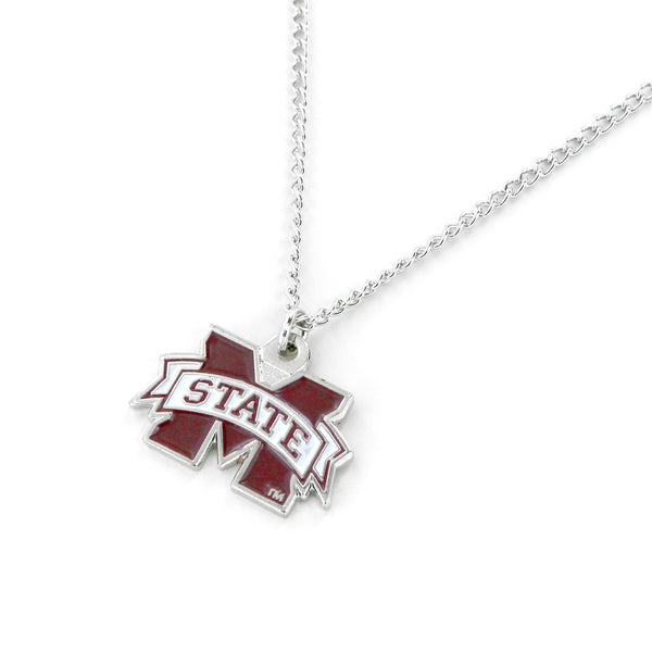 MISSISSIPPI STATE LOGO NECKLACE