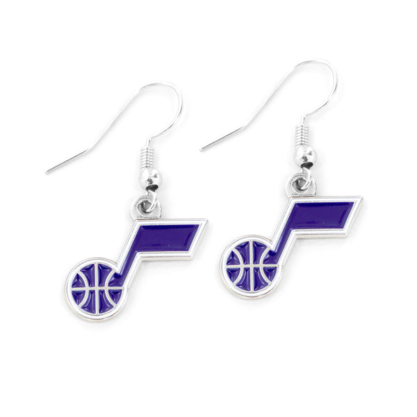 JAZZ LOGO DANGLER EARRINGS