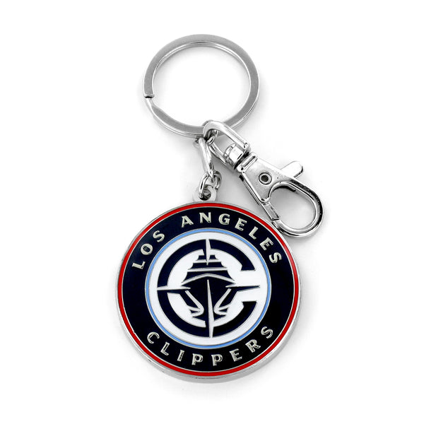 LOS ANGELES CLIPPERS LOGO HEAVYWEIGHT KEYCHAIN 1 3/4"