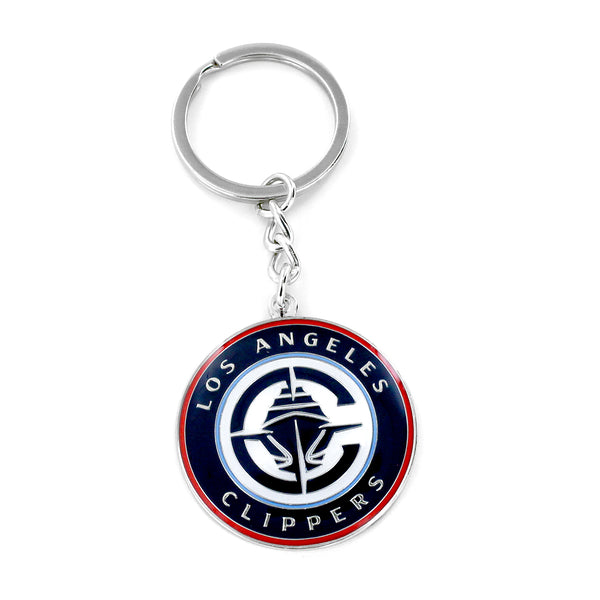 LOS ANGELES CLIPPERS LOGO KEYCHAIN 1 1/2"