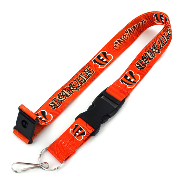 BENGALS GRAFFITI LANYARD