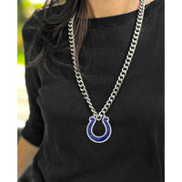 COLTS HEAVYWEIGHT TEAM LOGO NECKLACE