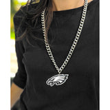 EAGLES HEAVYWEIGHT TEAM LOGO NECKLACE