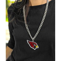 CARDINALS HEAVYWEIGHT TEAM LOGO NECKLACE