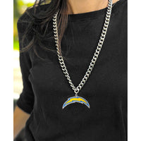 CHARGERS HEAVYWEIGHT TEAM LOGO NECKLACE