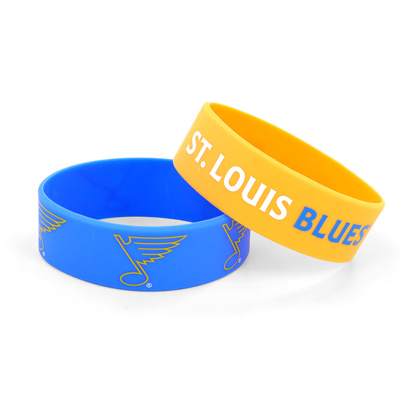 BLUES WIDE BRACELETS (2 PACK)