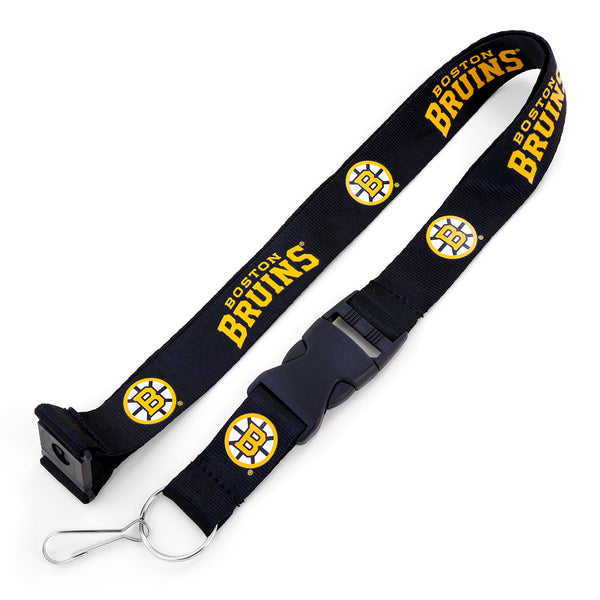 BRUINS (BLACK) TEAM LANYARD