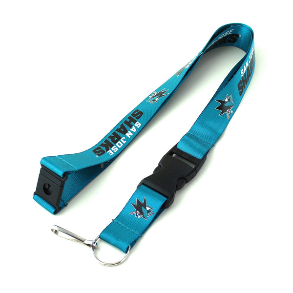 SHARKS (TEAL) TEAM LANYARD