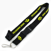 IOWA (BLACK) TEAM LANYARD