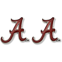 ALABAMA LOGO "A" POST EARRINGS