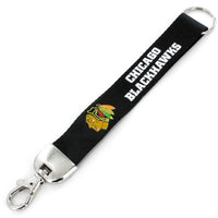 BLACKHAWKS DELUXE WRISTLET KEYCHAIN