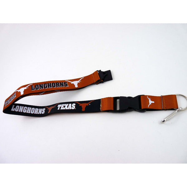 TEXAS (BLACK/BROWN) REVERSIBLE LANYARD