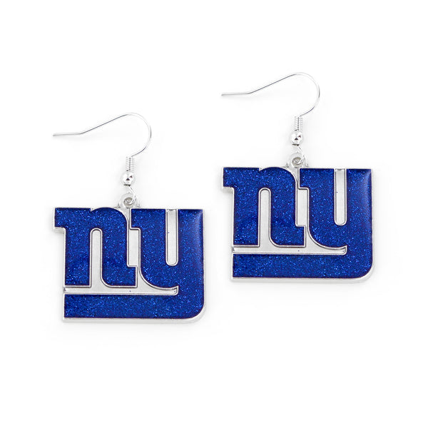 GIANTS GLITTER DAZZLE EARRINGS