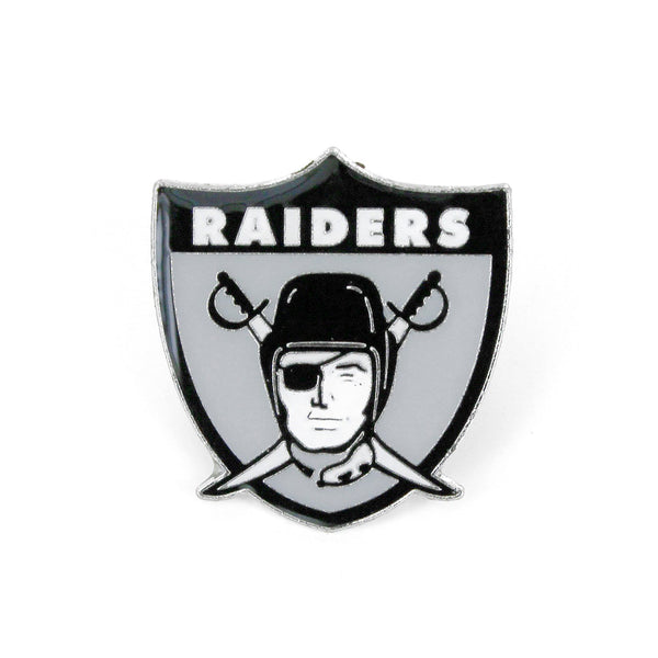 RAIDERS THROWBACK LOGO PIN