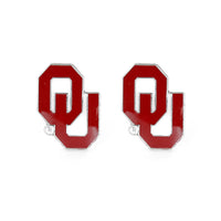 OKLAHOMA TEAM POST EARRINGS