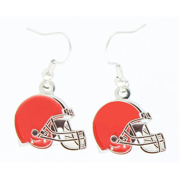 BROWNS LOGO DANGLER EARRINGS