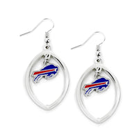 BILLS FOOTBALL CUTOUT EARRING