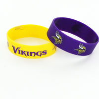 VIKINGS WIDE BRACELETS (2-PACK)