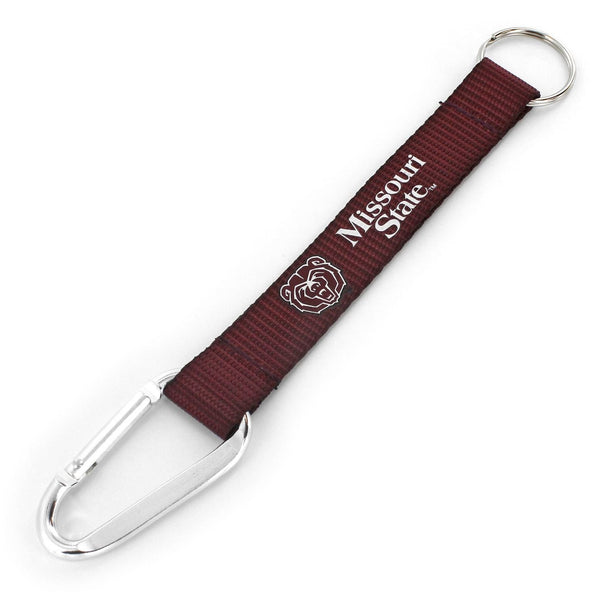 MISSOURI STATE CARABINER LANYARD KEYCHAIN