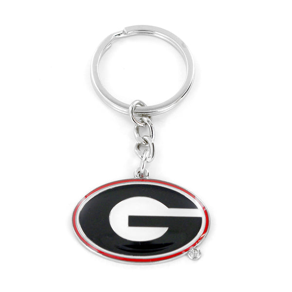 GEORGIA LOGO KEYCHAIN