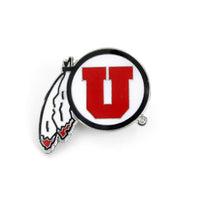 UTAH UTES LOGO PIN