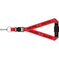 TEXAS TECH (BLACK/RED) REVERSIBLE LANYARD