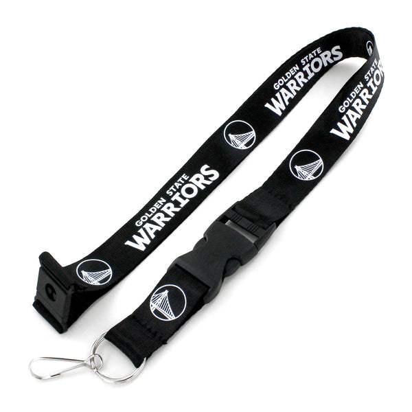 WARRIORS (BLACK & WHITE) TEAM LANYARD