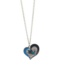 SHARKS SWIRL HEART NECKLACE