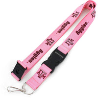 TEXAS A&M (PINK) LANYARD