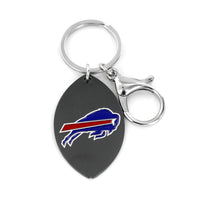 BILLS MATTE FINISH FOOTBALL KEYCHAIN