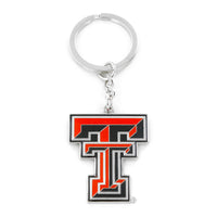 TEXAS TECH LOGO KEYCHAIN