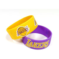 LAKERS WIDE BRACELETS (2-PACK)