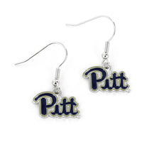 PITTSBURGH COLLEGE DANGLER EARRINGS