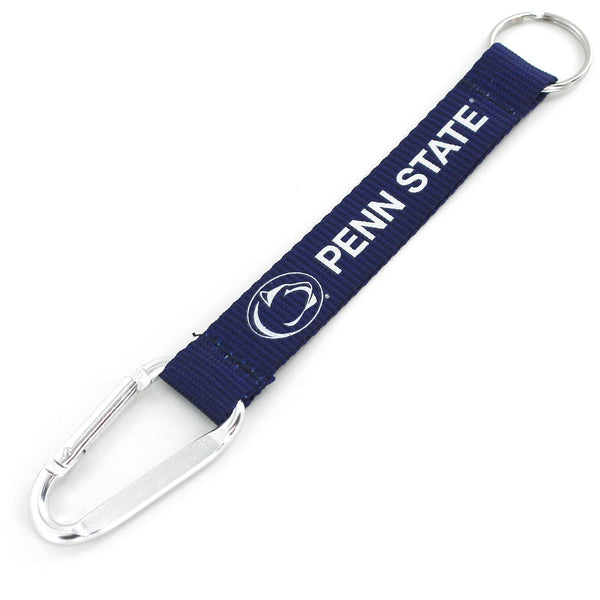 PENN STATE CARABINER LANYARD KEYCHAIN