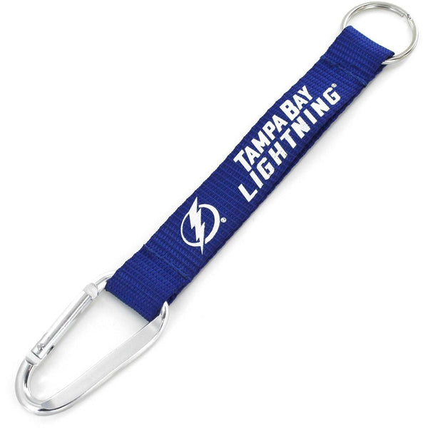 LIGHTNING (BLUE) CARABINER LANYARD KEYCHAIN