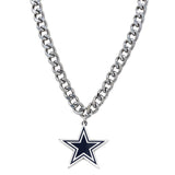 COWBOYS HEAVYWEIGHT TEAM LOGO NECKLACE