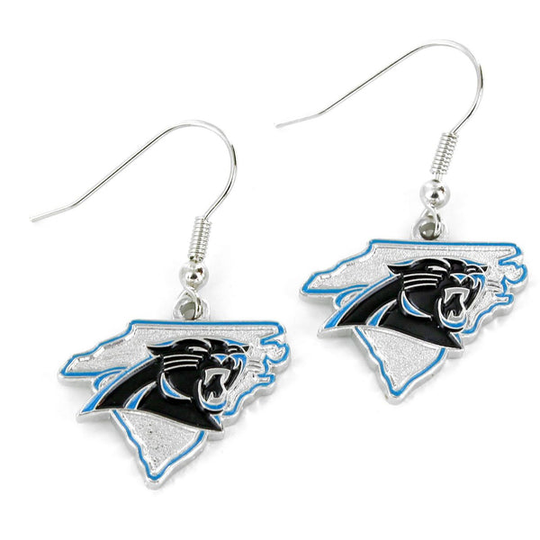 PANTHERS - STATE DESIGN EARRINGS