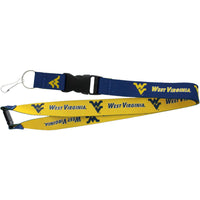 WEST VIRGINIA (BLUE/GOLD) REVERSIBLE LANYARD