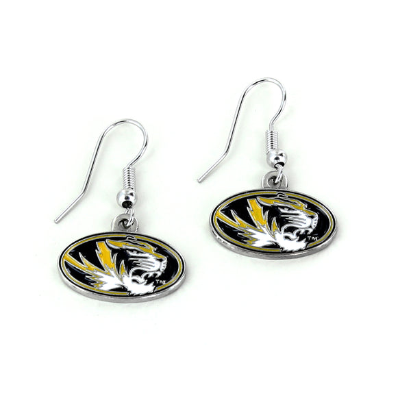 MISSOURI COLLEGE DANGLER EARRINGS