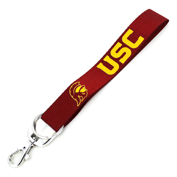 USC DELUXE WRISTLET KEYCHAIN