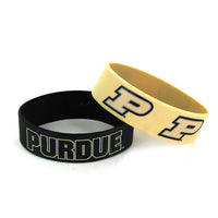 PURDUE WIDE BRACELETS (2 PACK)