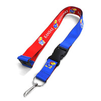 KANSAS (BLUE/RED) REVERSIBLE LANYARD