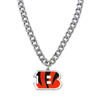 BENGALS HEAVYWEIGHT TEAM LOGO NECKLACE