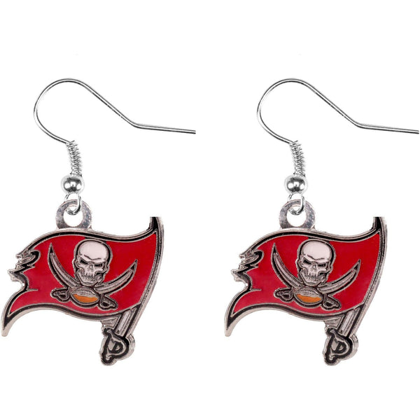 BUCCANEERS LOGO DANGLER EARRINGS